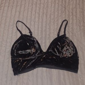 Black Velvet Bralette